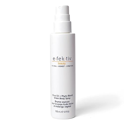 E.fek.tiv Beauty Olive Oil Plus Phyto Blend Silken Body Spray - Deeply Moisturizing With A Soft Finish - Potent Plant-Based Ingredients - Rare, Specially Sourced Ingredients - Clean Beauty - 5 Oz #TOP20