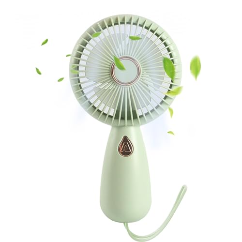 Ventilateur manuel personnel | Ventilateur de charge USB - Ventilateur portatif - Ventilateur de charge USB avec lumière colorée - ventilateur manuel pour l'intérieur et l'extérieur