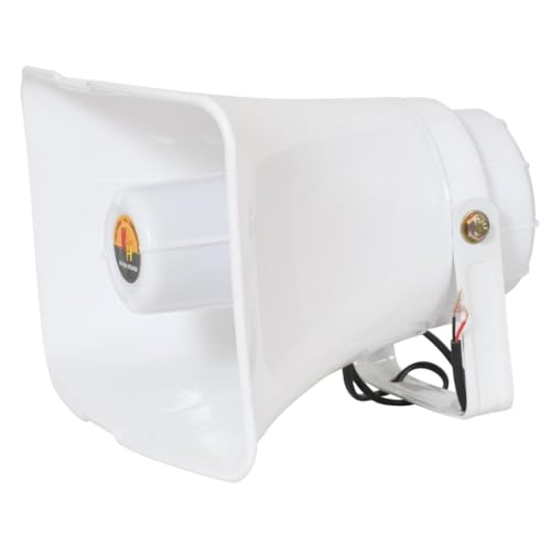 Image of kh PA Horn Speaker for Indoor Outdoor Portable PA with 8 Ohms Impedance & 40 Watts Peak Power
