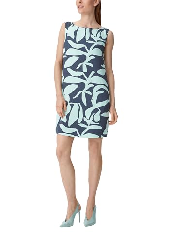 comma Damen 60.2.61.20.200.2132868 Kleid, 58C0 blau|türkis, 40