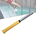 Fancyes Badminton Racket Swing Trainer Badminton Training Tool with Sound Comfortable Grip Portable Posture Correction Rod for Players, for Beginner