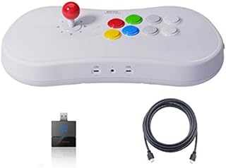 Neogeo Arcade Stick Pro Controller Pack - HDMI and Gamelinq (PS3, PS4, Switch Connectivity) Included - Neo Geo Pocket
