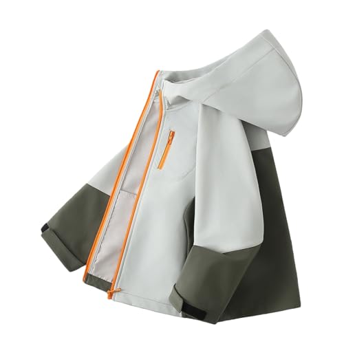Veste enfant garçon imperméable blouson à capuche outdoor