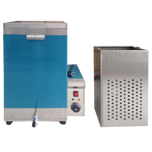 Máquina de escaldado de pollo, accesorios de máquina desplumadora de acero inoxidable, capacidad de 70 l/125 l, temperatura ajustable de 30 a 110 °C, para aves de corral, pato, ganso, codornices