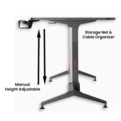 Green Soul Blaze Multipurpose Manual Height Adjustable Study Laptop Computer Desk Table, Ergonomic Sit Stand Solution, Ideal for Home Office Work... - Image 7