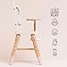 Le Toy Van - Educational Wooden Toy Role Play Beautiful Doll High Chair | Girls Pretend Play Toy Pram Playset - for Ages 3+ (TV601)