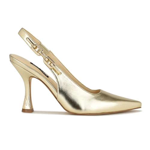 Nine West Women's Veroni Pump, Gold 710, 6 by Nine West - Image 5