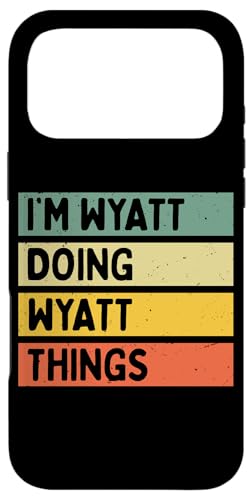 I'm Wyatt Doing Wyatt Things �ʔ������� �X�}�z�P�[�X iPhone 17 Pro Max �p