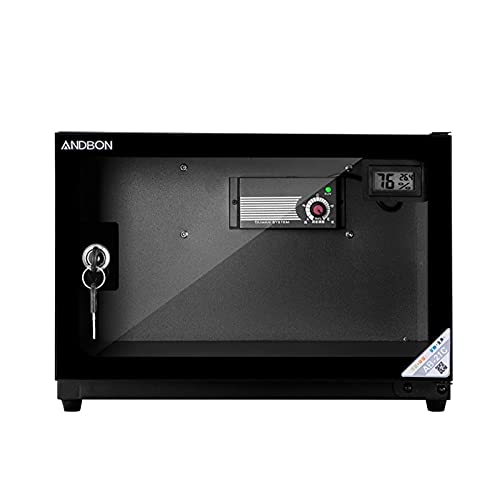 BomDog Dry Cabinet,Camera Digital Control Dehumidifier 20L Moisture-Proof Drying Cabinet SLR Camera Moisture-Proof Box