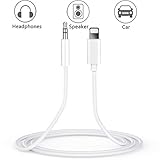【Langlebiges Design】: Vielseitig kompatibel mit Original-Kabel und Kopfhörern, da das glänzende, weiße Aussehen verbessert das glatte Gefühl. Tragbar und bequem zu verwenden, überall und jederzeit, Sie können es in einen Rucksack oder eine Handtasche stecken, damit Sie Musik genießen können.