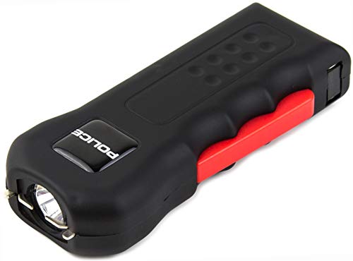 Police Stun Gun 512 - Max Voltage Mini Rechargeable With Led Flashlight, Black #TOP17
