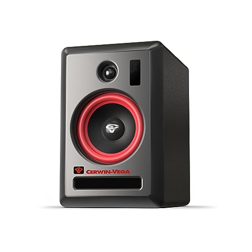 CERWIN-VEGA! VEGA6SB-HUB 6 inch 70 Watts 2-Way Studio Monitor Full Range Active Powered Black Single