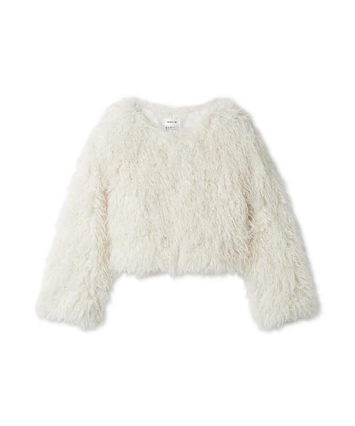 FRAY ID ECワンピELショートファーコート Amazon.co.jp: [フレイ アイディー] ECワンピELショートファーコート