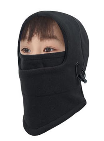Image of Kids Lightweight and Breathbale Balaclava-Face-Mask - Boys Girls Windproof UV Protector Neck Gaiter Skiing Cycling Scarf