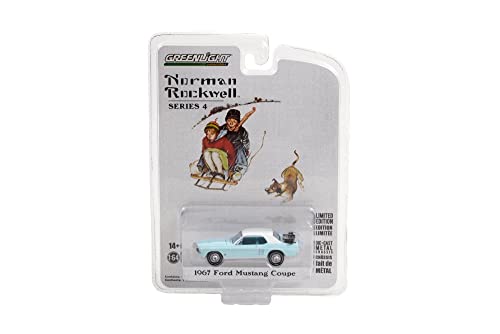 1967 Ford Mustang Coupe escala 1:64 Modelo de juguete miniatura 3