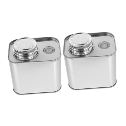 IMIKEYA 2個 マ口製コーヒー豆保存容器 密閉エアバルブ付き 長防湿保存用 ブリキ製ビーンストレージホルダー