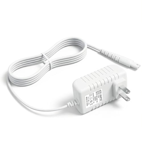 Magic Wand HV-270 Charger Cord Replacement 10V Power Cord Adapter Charging Cable Compatible with Magic Wand Massager Rechargeable HV-270 Accessories (White)