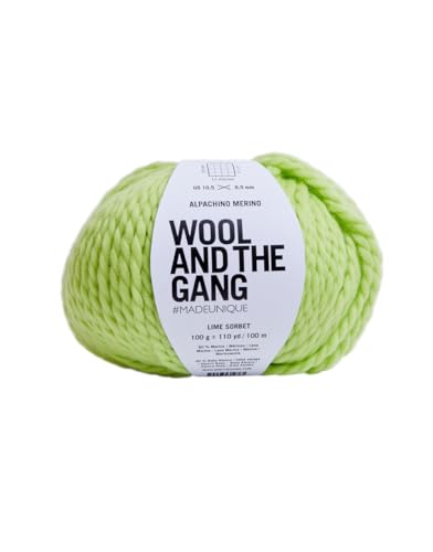 Wool & The Gang Yarn, 100g, Green