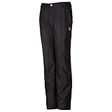 Wind- und wasserdicht TAO Sportswear Gefütterte Herren Outdoorhose mit Schneefang Spectral Pant Black 52