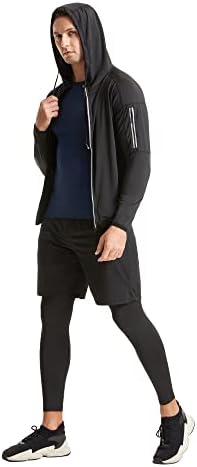 5Pcs Men's Fitness Workout Clothing Running Compression Pants Short/Long Sleeve Shirt Top Jacket Set Suit