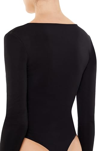 Body ajustado con cuello en V casual y versátil para combinar a diario 5