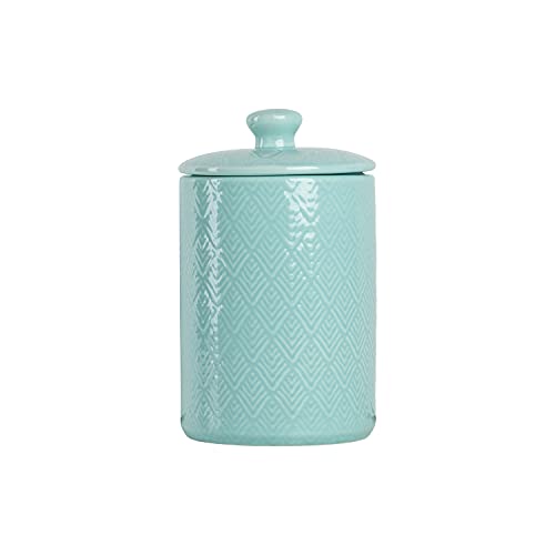 Image of 10 Strawberry Street CAN BLU Kitchen Canister Set, Set of 3, Marquis Blue