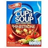 Batchelors Cup A Soup with Croutons Minestrone 4S - SET OF 2