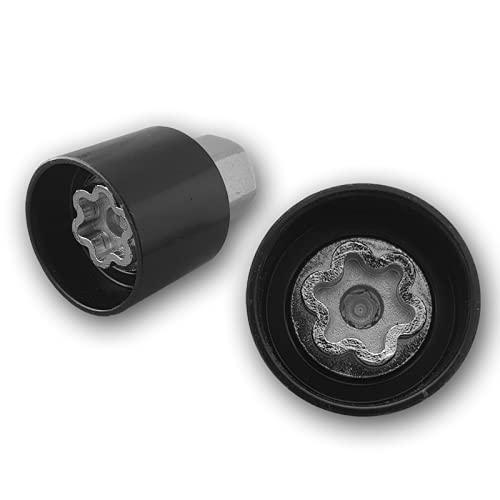 Tuercas antirrobo Security Master con llave codificada para llantas Opel Vectra y GM 4
