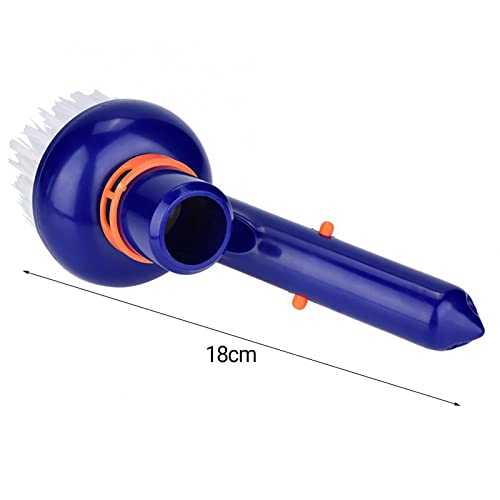 Hislaves Escova portátil compacta de plástico portátil escova prática para piscina inferior para esc