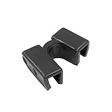 Uenhoy 5 Pcs Resuable Chopstick Helpers Chopsticks Training Connectors for Many Age, Plastic Chopstick Holders, Black