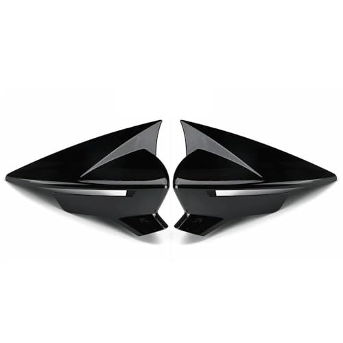 Coque rétroviseur Seat Leon MK3 noir brillant Bat Wing housse retroviseur 2013-2019