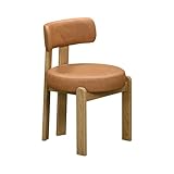 First of a Kind Dining Chair in Brown Boucle