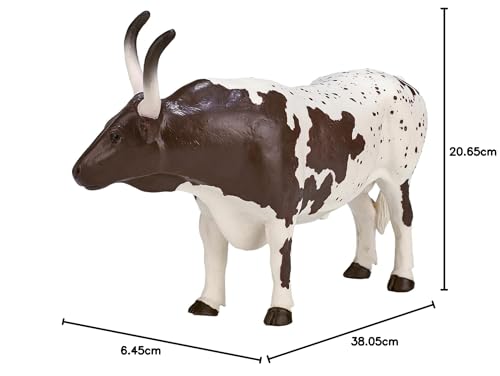 Mojo Fun 387222 Texas Longhorn Bull Realistic Farm Cow - New for 2015!