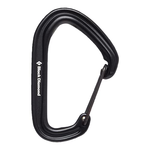 Black Diamond Equipment Hotwire Carabiner for Rock Climbing The