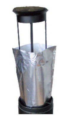12St Aluminiumsäcke für den Aussenaschenbecher - Smokers side