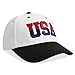 LELVK American Flag Embroidery Patriotic Hat | 100% Cotton Adjustable USA Baseball Cap for Men & Women