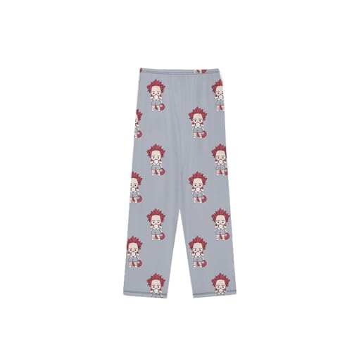 MHA Midoriya Izuku Pyjamas Long Sleeved Top and Bottoms Todoroki Shouto Sleepwear Cartoon Homewear Lounge Wear Adult4
