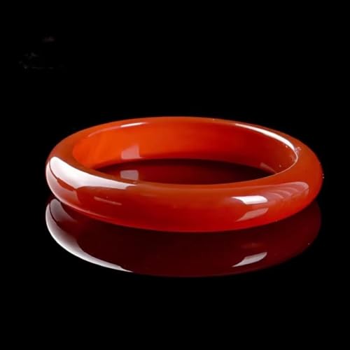 Bracelet en pierre d'agate rouge naturelle et perles précieuses - 3