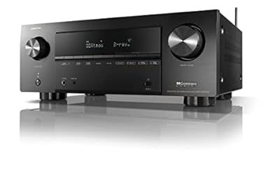 Denon AVR-X2700H 8K Ultra HD 7.2 Channel (95 Watt X 7) AV Receiver - Built for Gaming, Music Streaming, 3D Audio & Video, Alexa + HEOS
