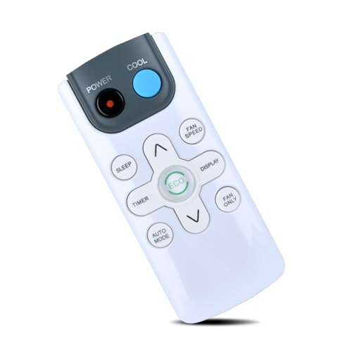 ZWP GYKQ-71E Window Air Conditioner Remote Control for Black+Decker/Della/Amana/TCL/Della/Crosley/Acekool/Emerson/ROVSUN/GarveeHome/Magshion/Acekool/Adoolla/ACONEE/GAOMON/Comfort Zone/Honeywell/Mollie