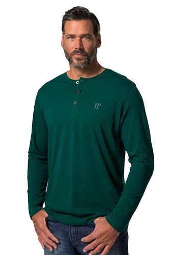 T-Shirt Henley homme JP 1880 grandes tailles jusqu'au 8XL à manches longues
