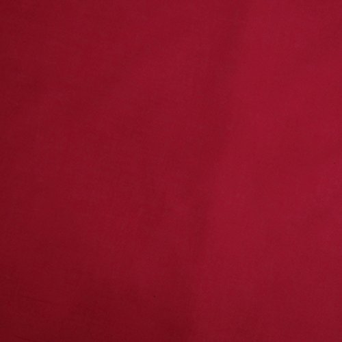 Knitwit Red Indian Cotton Cambric 54" Wide Fabric Material Light Weight Crafting By The Yard #TOP1