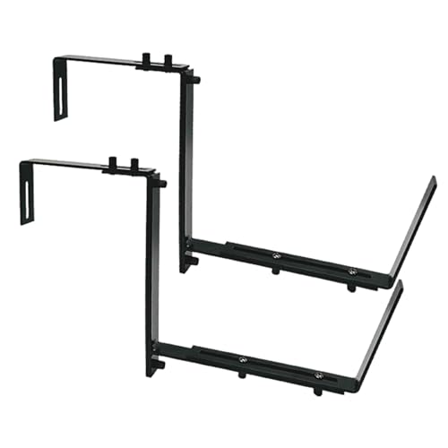 Holdes Support Pour Jardinière Métal, Réglable, Robuste, 2 Pièces