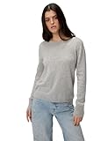 Pulls femme CAROLL Pull femme 100% cachemire Encolure bateau gris perle L