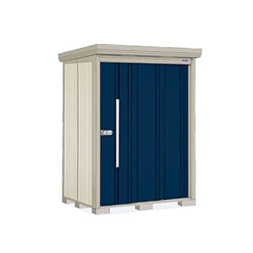 【受注生産品】タクボ物置 ND/ストックマン 背面棚 ND-1512 一般型 標準屋根 『屋外用中型・大型物置』 ディープブルー