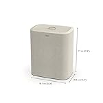 Joseph Joseph Tota Trio 90 liter/23.8 gallon Laundry Hamper Separation Basket with lid, 3 Removable Washing Bags with Handles- Ecru - Image 2