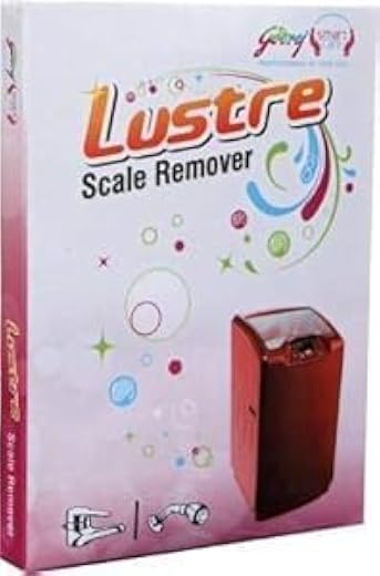 Kaadra Lustre Scale Removes Hard Water Stains &amp; Stain Buildup, Compatiable For Godrej All Top/Front, Fully/Semi Automatic ...