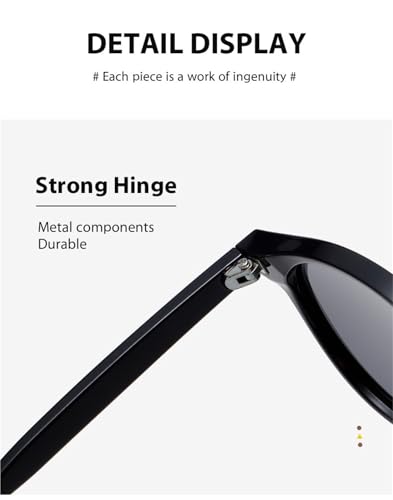 Lunettes de soleil polarisées rondes pour vacances à la plage