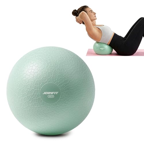25cm/20cm Mini Pilates Ball Small Exercise Ball for Yoga, Core Training, Physical Therapy, Balance, Stability & Stretching (green-20cm)
