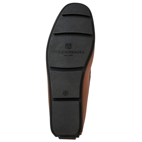 Bruno Magli Men's Tazio Italian Driving Leather Shoes with Side Bit4